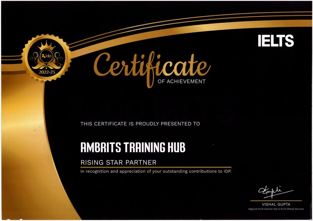 British Council Certification