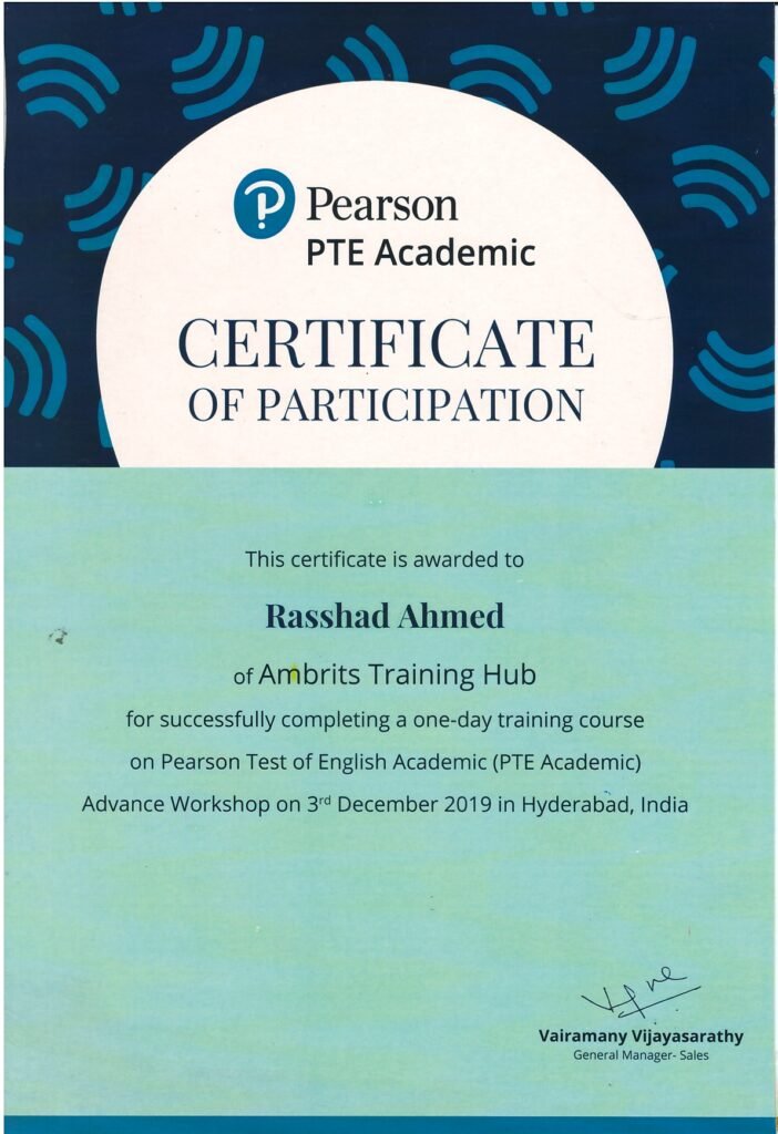 PTE Academic Training